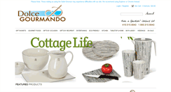 Desktop Screenshot of dolcegourmando.com